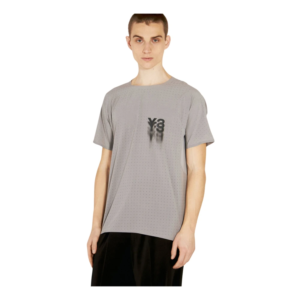 Y-3 T-Shirts Gray Heren