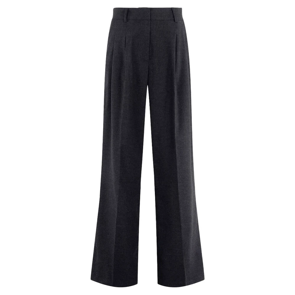 Anna Van Toor Stijlvolle Pantalon voor Vrouwen Gray Dames