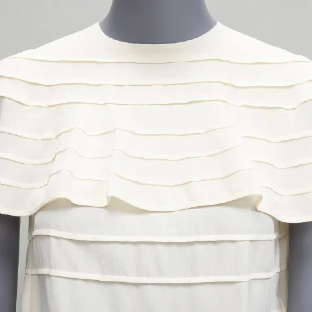 Valentino Vintage Pre-owned Silk tops White Dames
