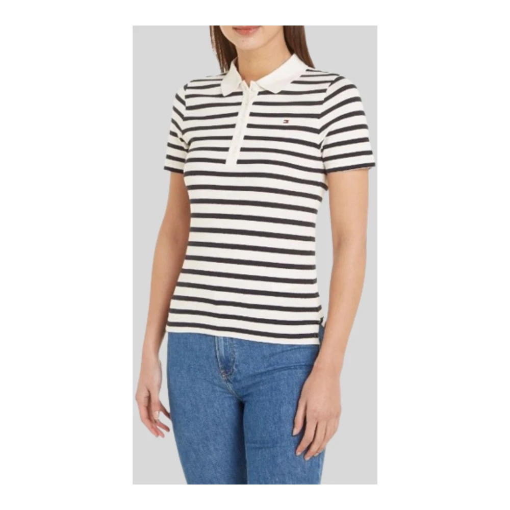 Tommy Hilfiger Gestreept poloshirt voor dames Multicolor Dames