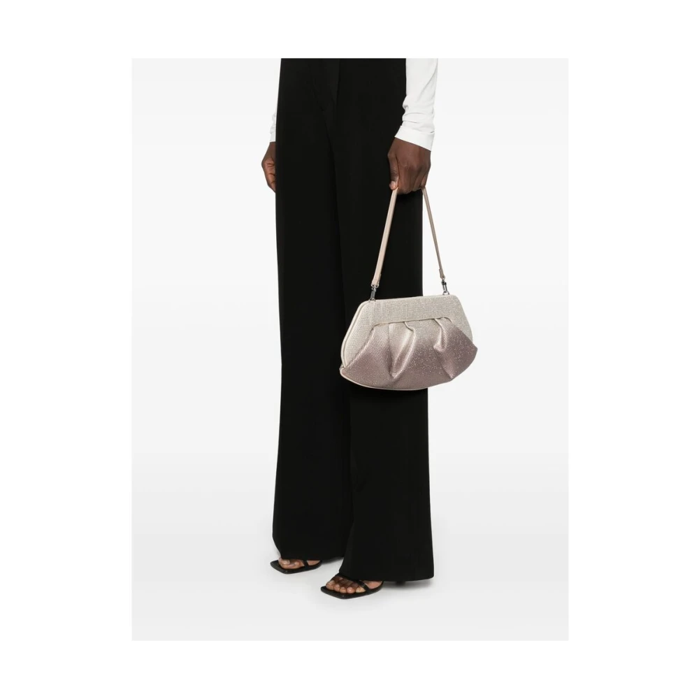 THEMOIRè Mulberry Pink Crossbody Tas Gray Dames