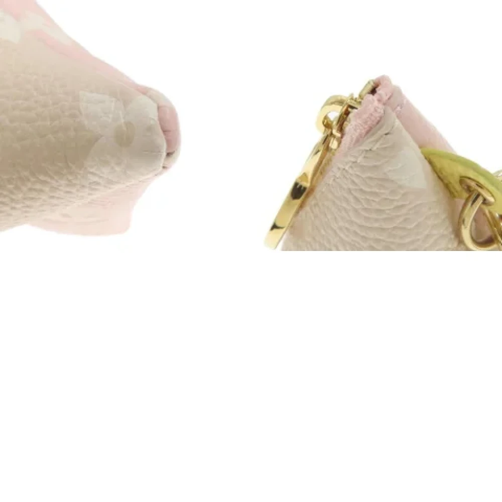 Louis Vuitton Vintage Pre-owned Canvas clutches Pink Dames