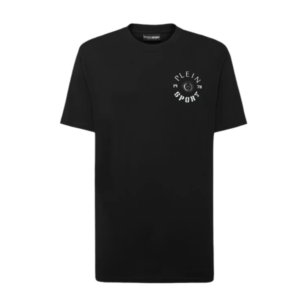 Plein Sport Casual Katoenen T-shirt Black Heren