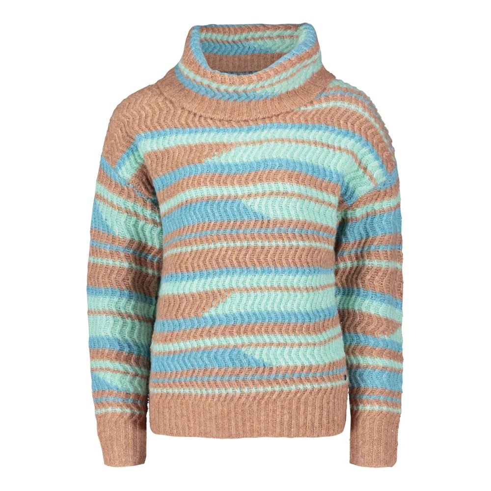 Betty & Co Gebreide trui met structuur Multicolor Dames