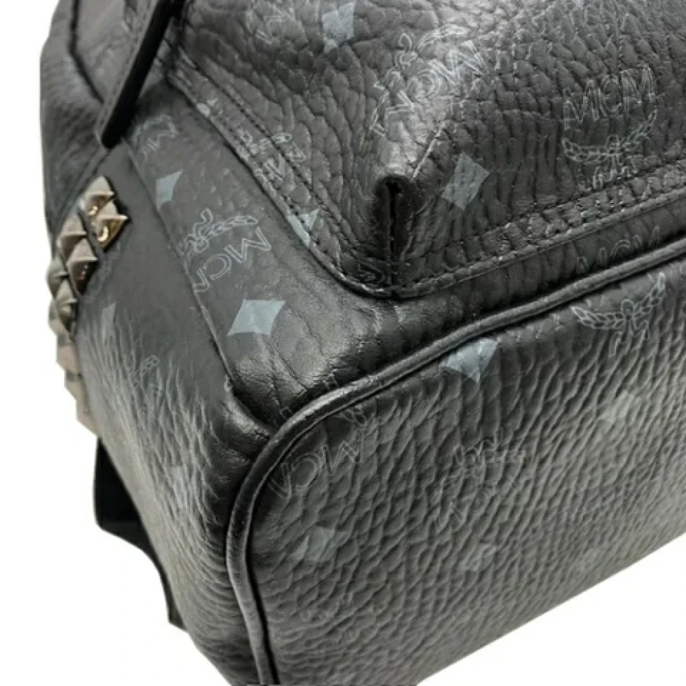 MCM Pre-owned Leather shoulder-bags Black Dames