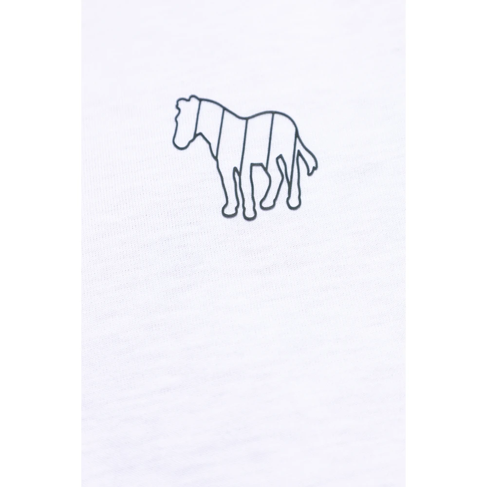 PS By Paul Smith Logo T-shirt White Heren