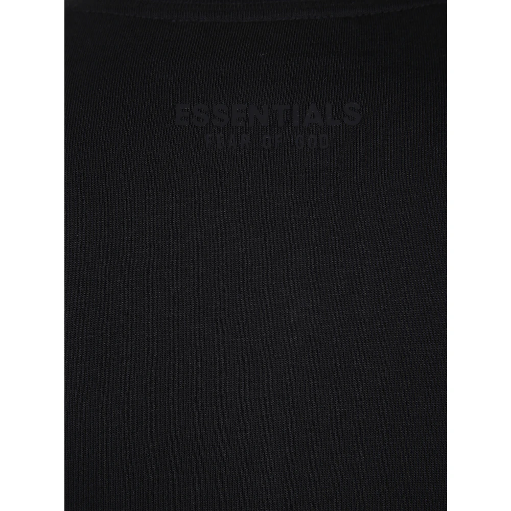 Fear Of God Zwarte Essential Tee Black Heren