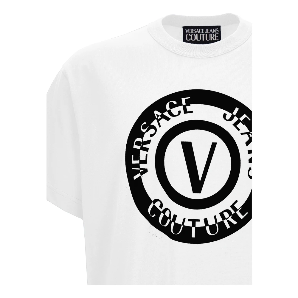 Versace Jeans Couture Stijlvolle T-shirts en Polos White Heren