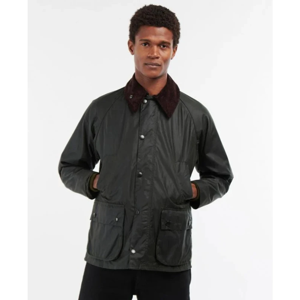 Barbour Wax Salie Jas Green Heren