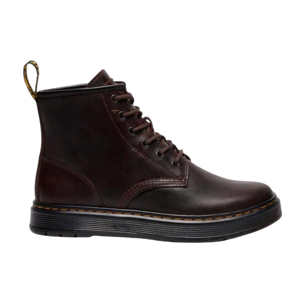 Dr. Martens , Lace-Up Boots, Male, Brown, 12 Uk, Brookline Chukka Crazy Horse