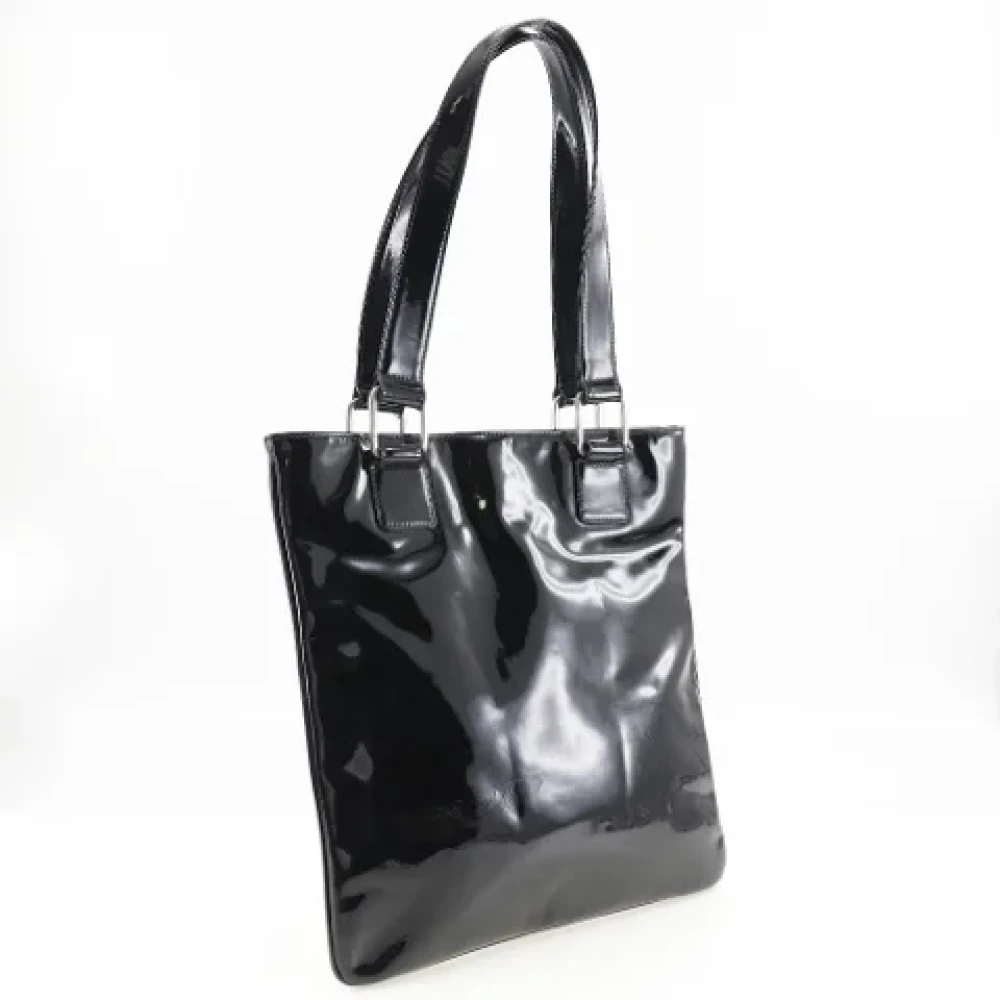 Loewe Pre-owned Leather handbags Black Dames
