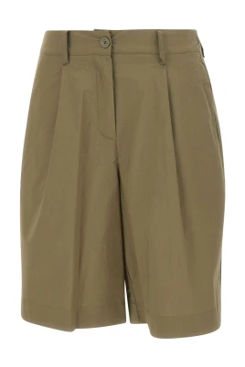 Pleated Shorts