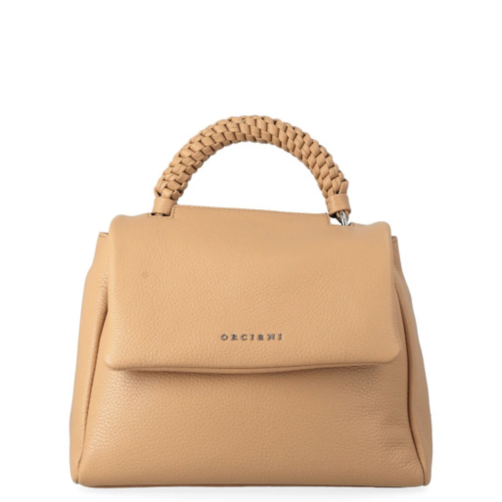 Orciani Vrouw Bruin Tassen Dames, One Size, Leer, Sveva Sense Scooby