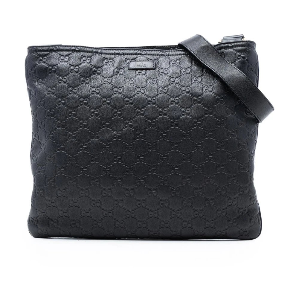 Gucci Vintage Donna Nero Pre-Owned, Taglia Unica, Used,