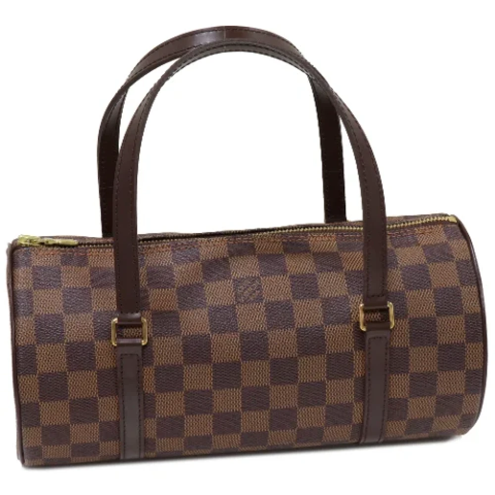 Louis Vuitton Vintage Pre-owned Canvas handbags Brown Dames