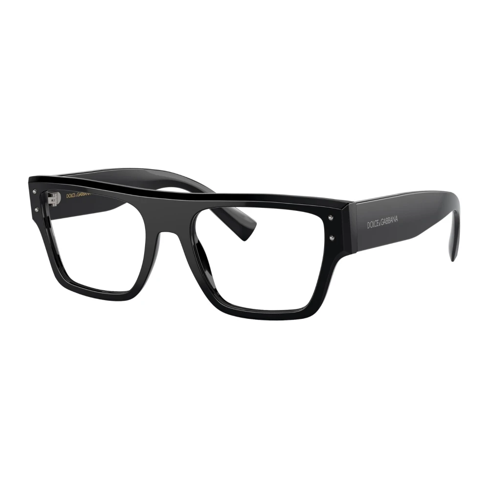 Dolce & Gabbana Acetaat Zonnebril Stijlvolle Modebril Black Heren