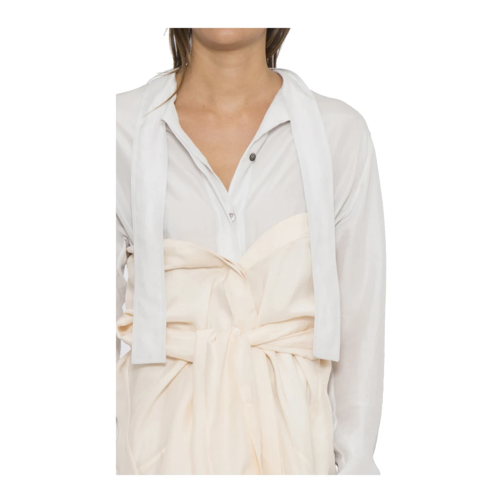 Unravel Project Midi -jurken White Dames