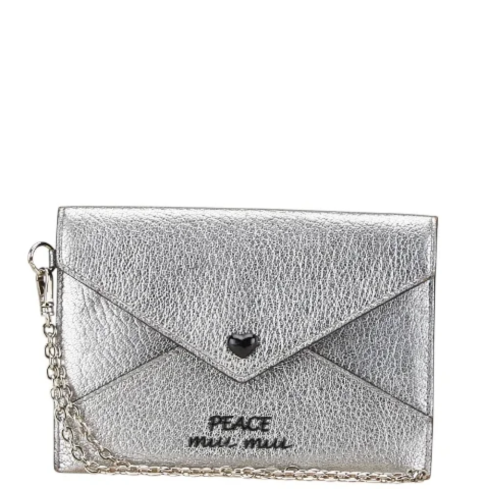 Pre-owned > Pre-owned Accessories > Pre-owned Wallets - - Miu Miu Pre-owned - Modalova