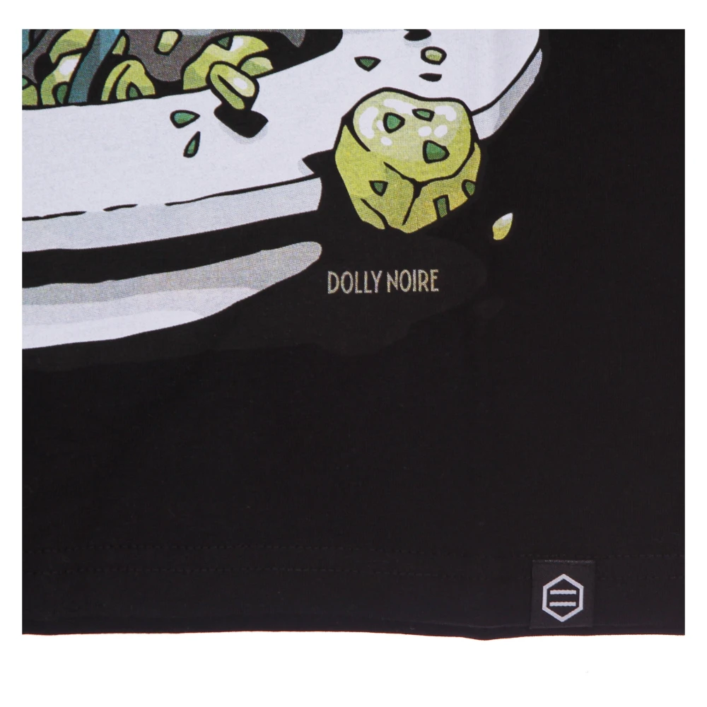 Dolly Noire Octopus Salade Heren T-shirt Zwart Black Heren