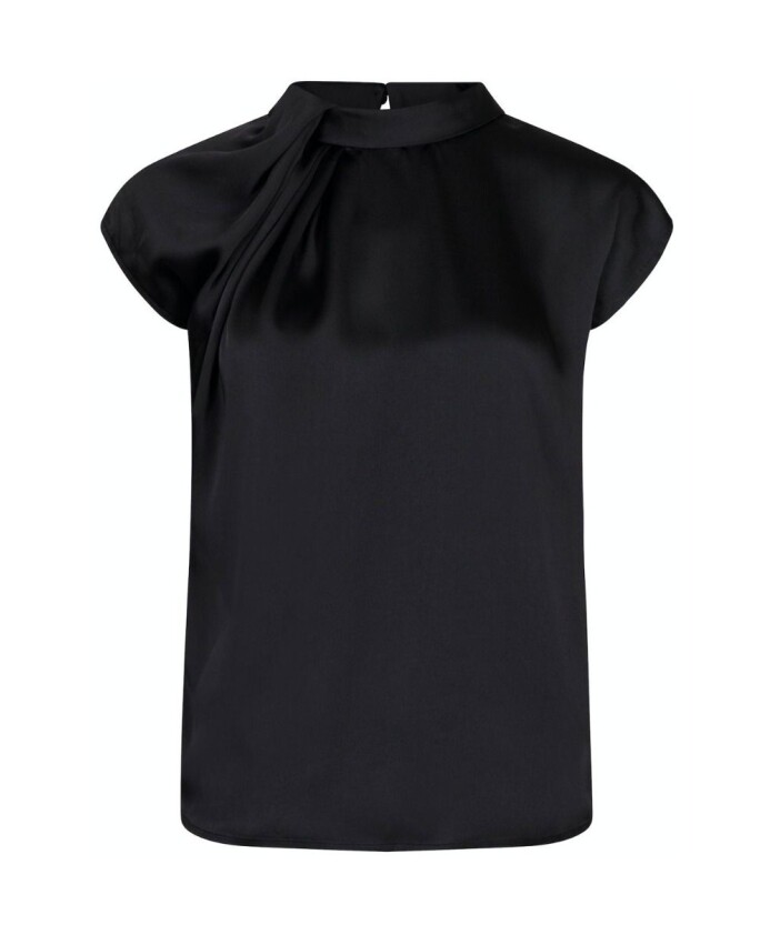 chemise-fleur-drapy-en-satin