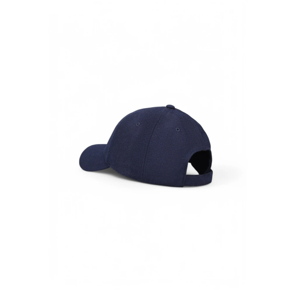 Calvin Klein Blauwe Wollen Blend Winterpet Blue Heren