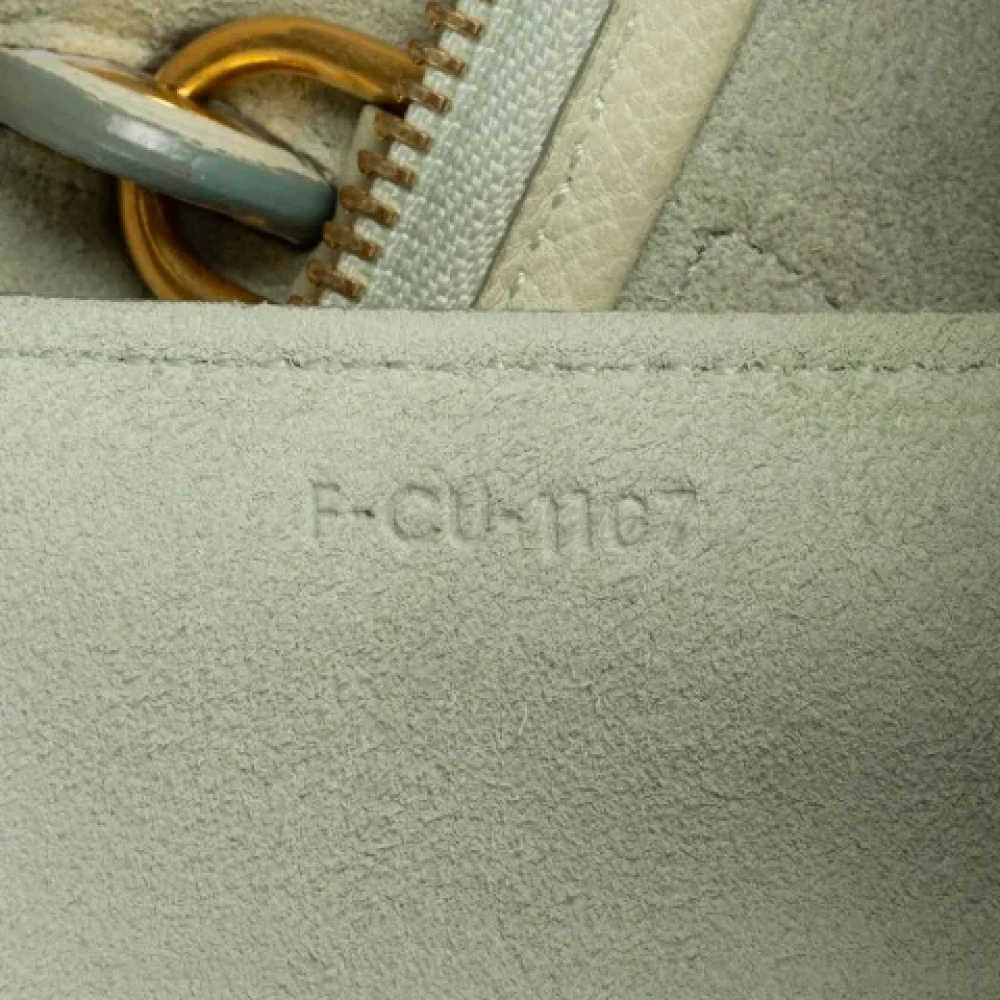 Celine Vintage Pre-owned Leather celine-bags Green Dames