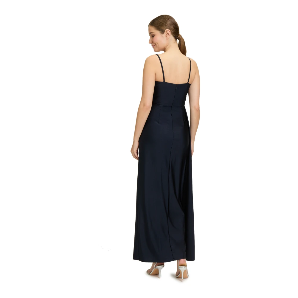 Vera Mont Elegante Maxi Jurk met Juwelen Blue Dames
