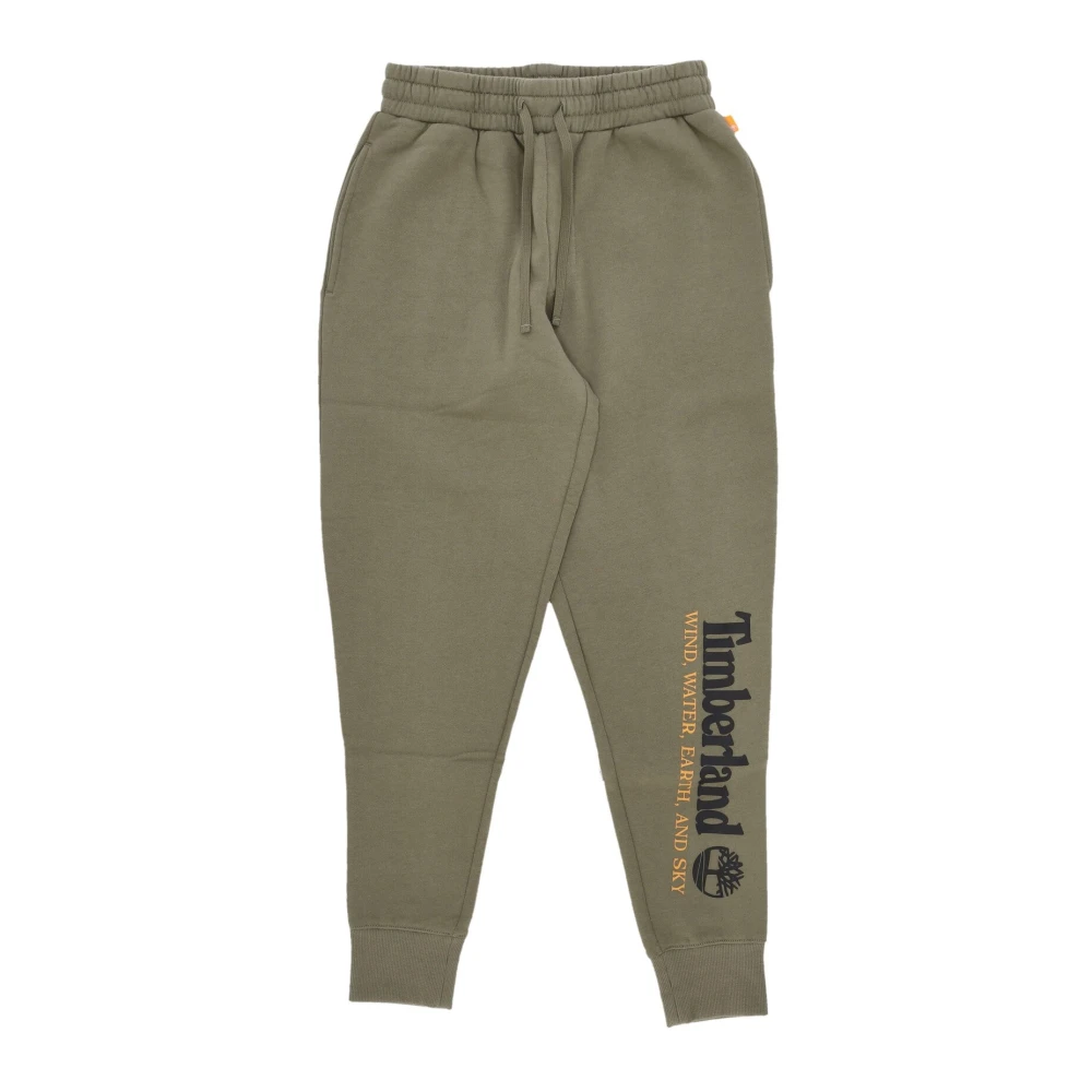 Timberland Green Sweatpants, Male, L, Earth Joggers