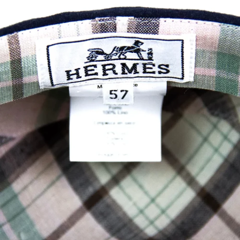 Hermès Vintage Pre-owned Fabric hats Black Dames
