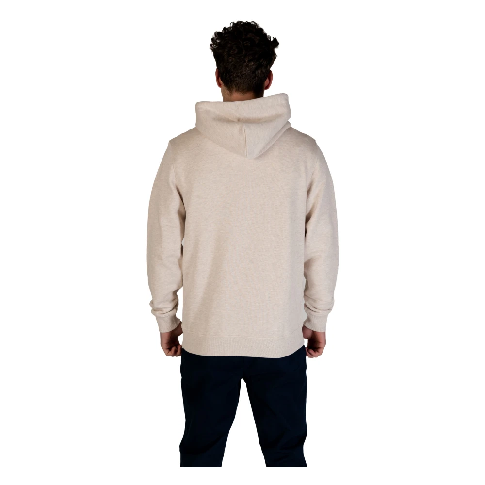 Tommy Jeans Eco-Vriendelijke Heren Capshirt Sweatshirt Beige Heren