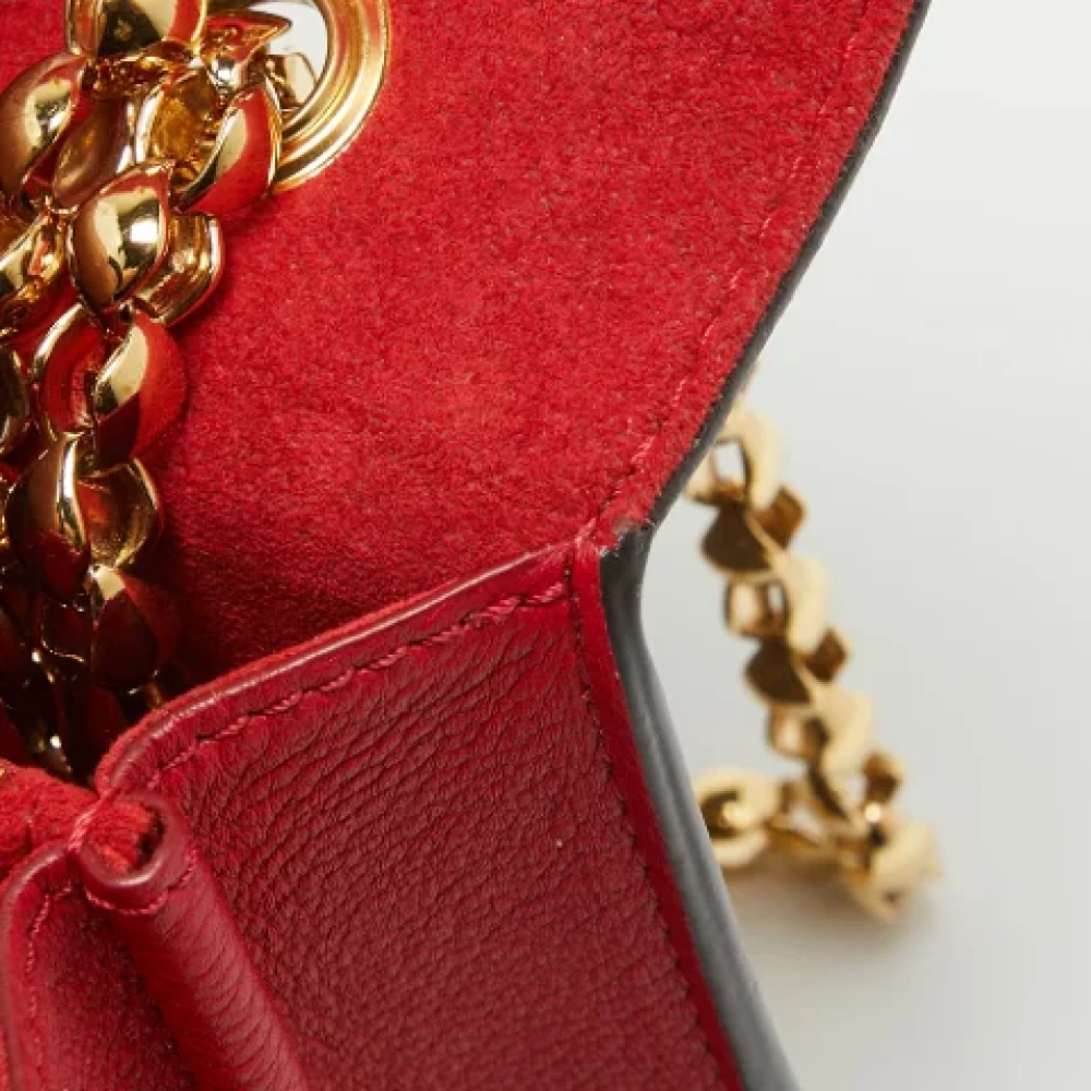 Louis Vuitton Vintage Pre-owned Leather louis-vuitton-bags Red Dames