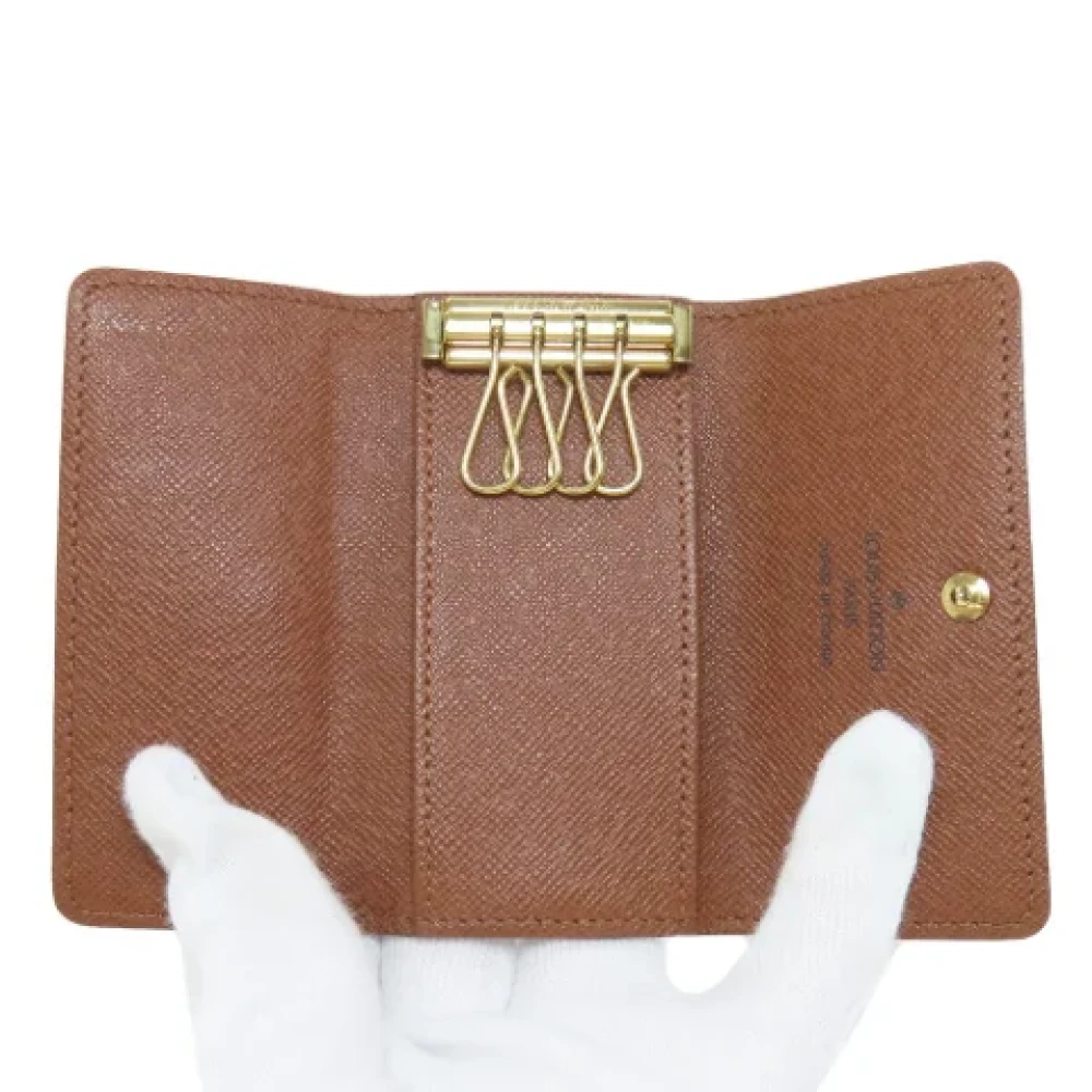 Louis Vuitton Vintage Pre-owned Canvas key-holders Brown Dames