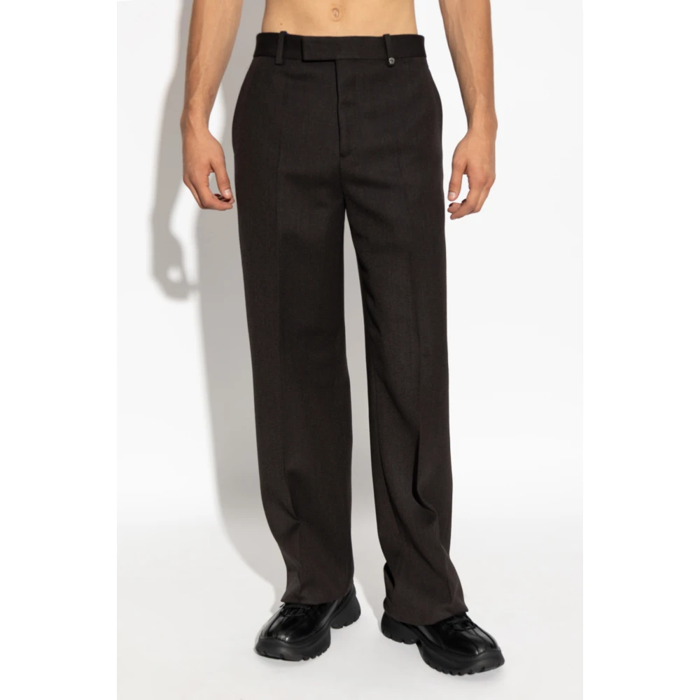 Burberry Geplooide broek Brown Heren