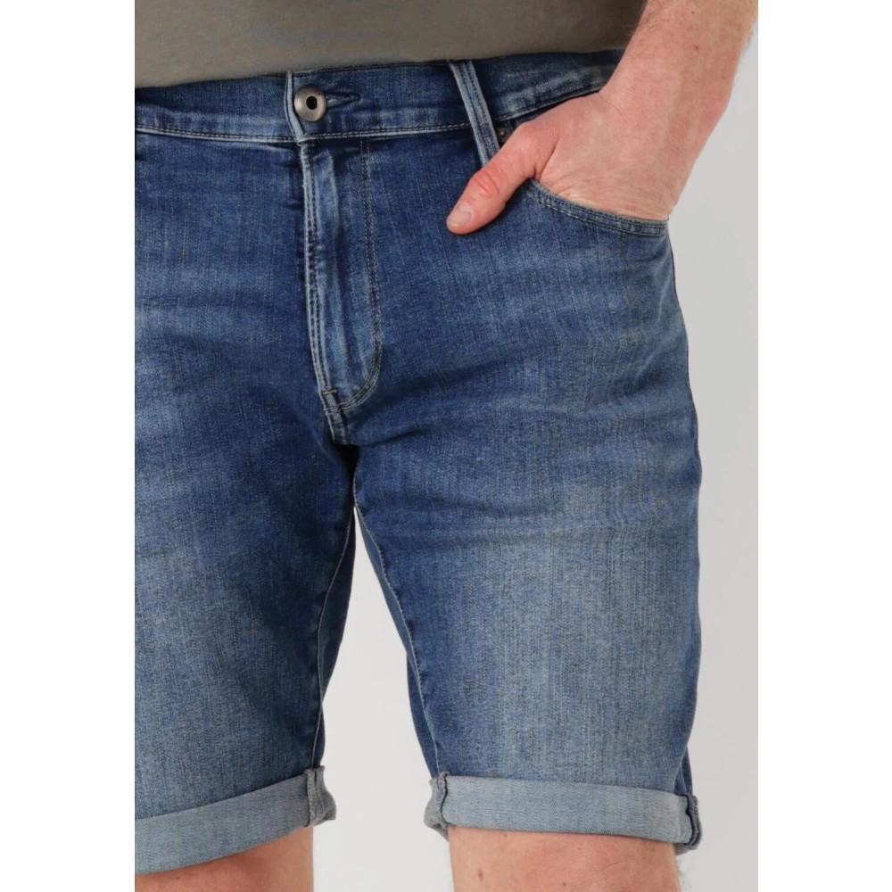 G-Star Slim Short Jeans voor Heren Blue Heren