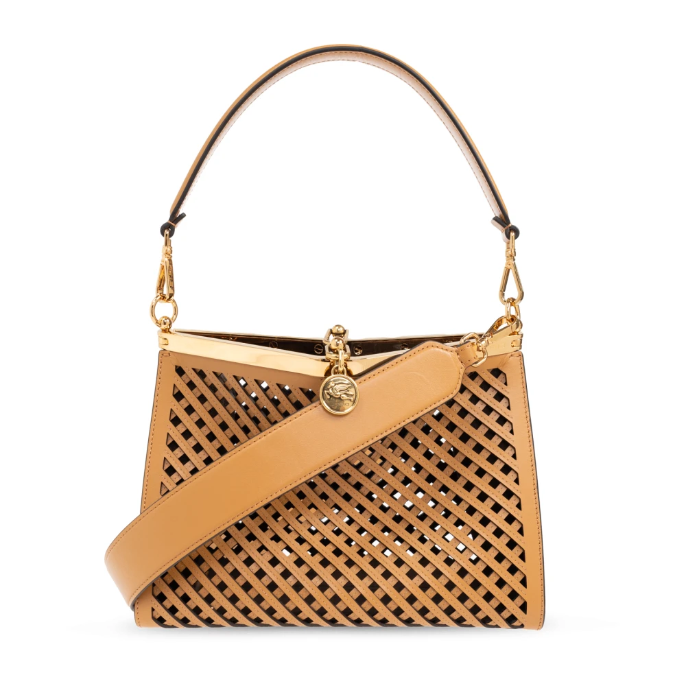ETRO Schoudertas Vela Medium Beige Dames