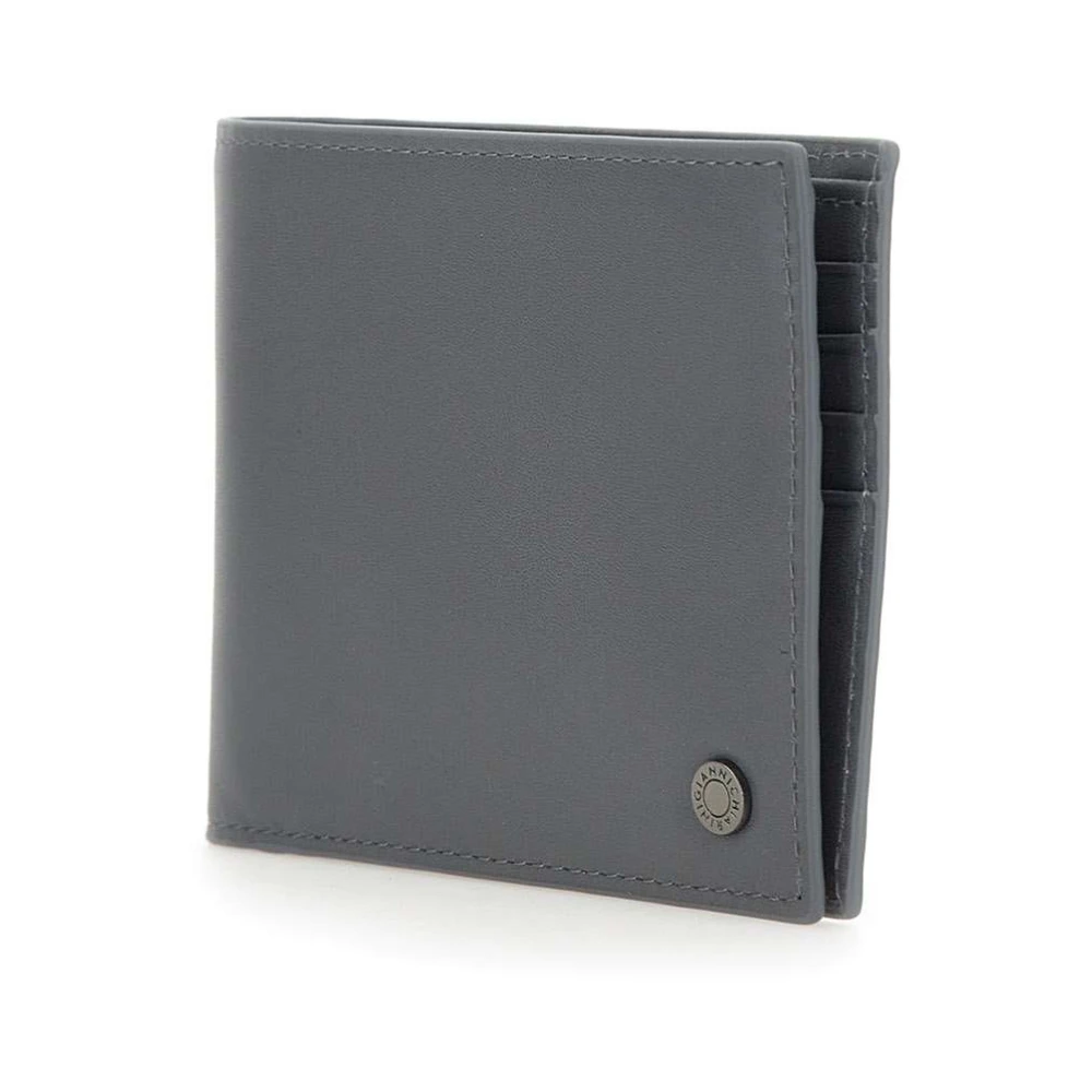 Gianni Chiarini Gladleren Portemonnee Gray Heren