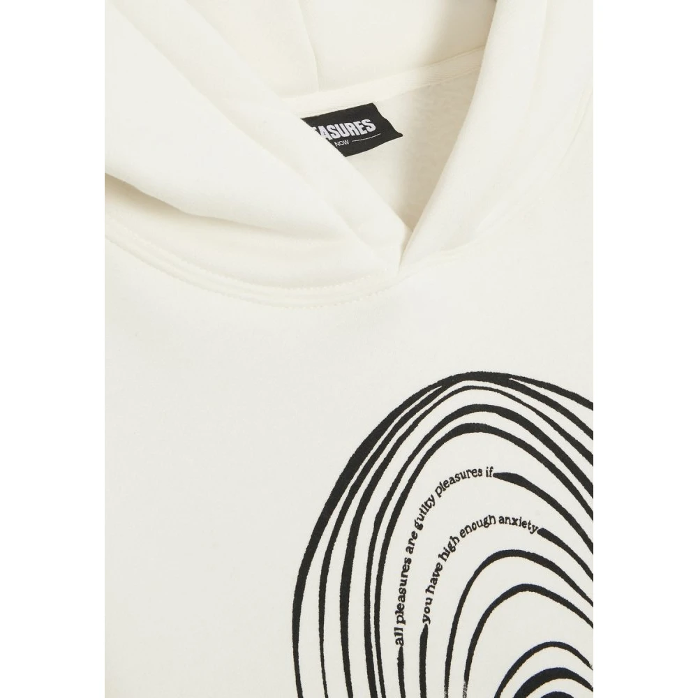 Pleasures Hoodie met voorzak Beige Heren