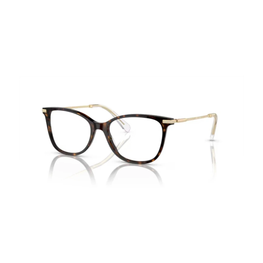 Swarovski Unisex Brown Glasses, 52 Mm, Sk2010 Square Eyeglasses