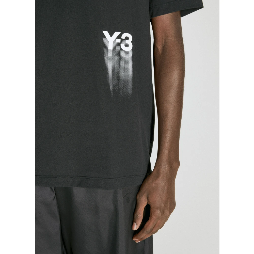 Y-3 T-Shirts Black Heren