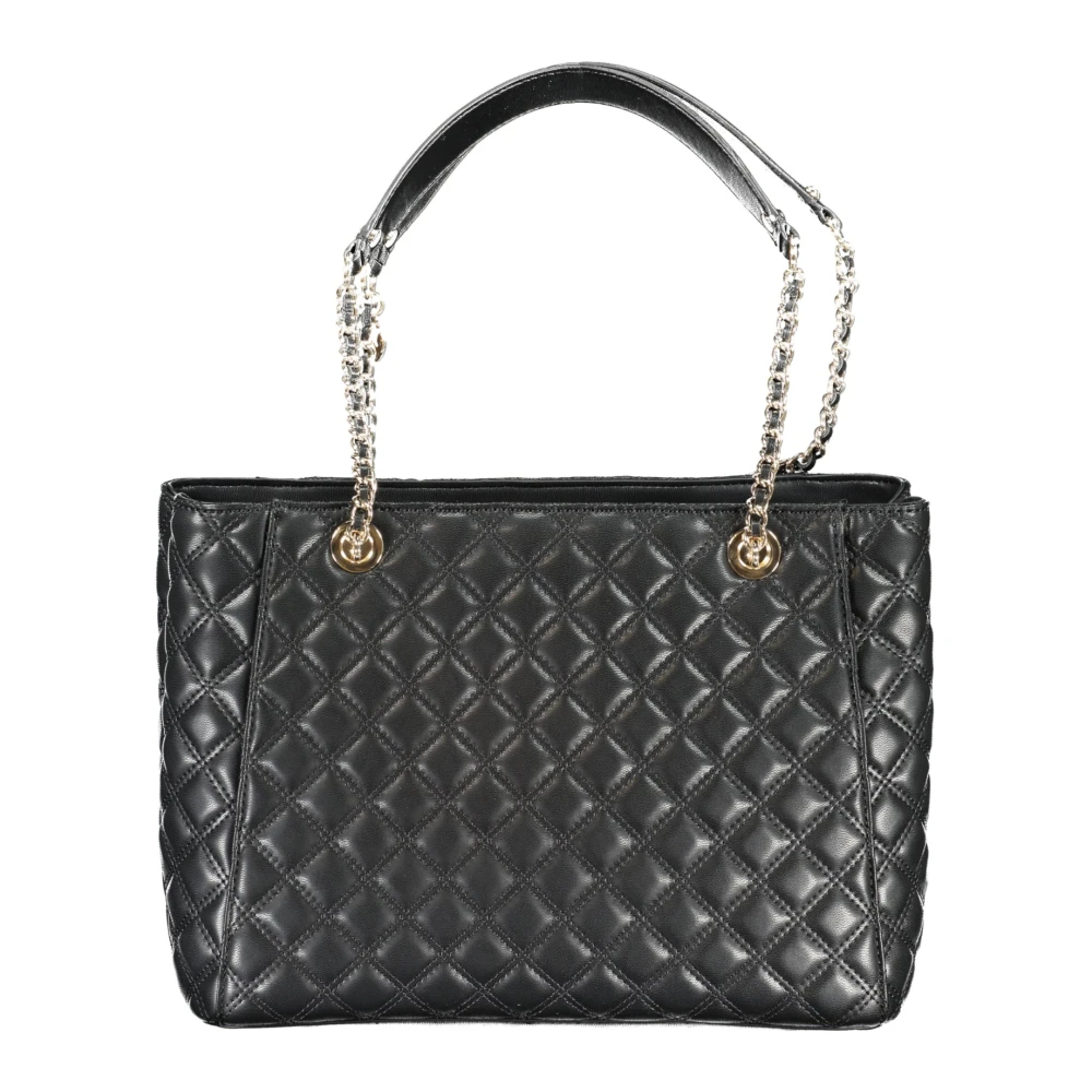 Guess Zwarte Schoudertas met Kettinghandvat Black Dames