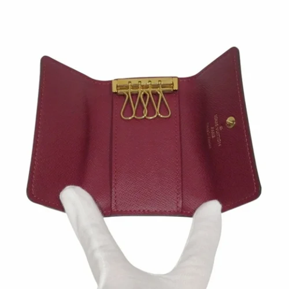 Louis Vuitton Vintage Pre-owned Fabric key-holders Brown Unisex