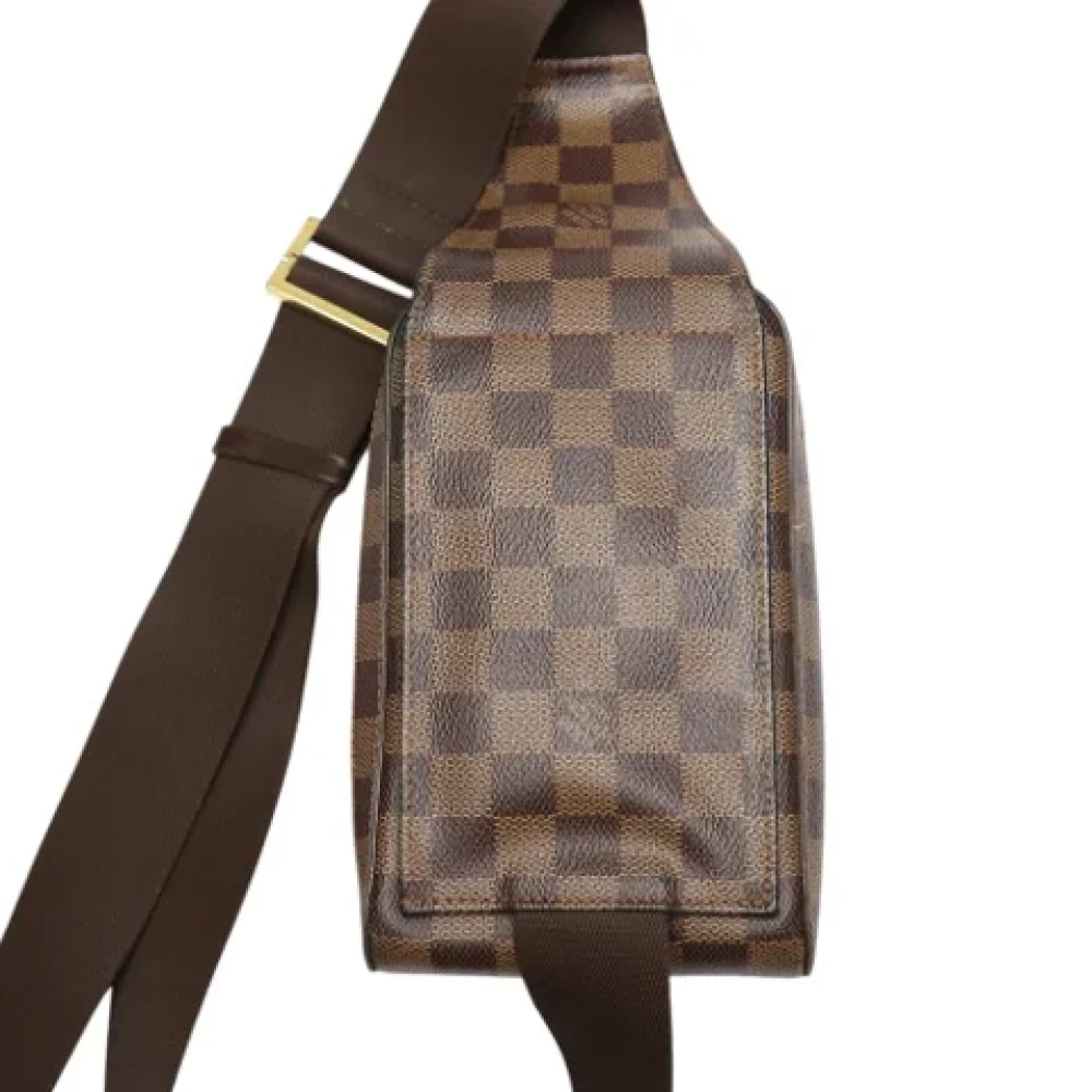 Louis Vuitton Vintage Pre-owned Canvas shoulder-bags Brown Dames