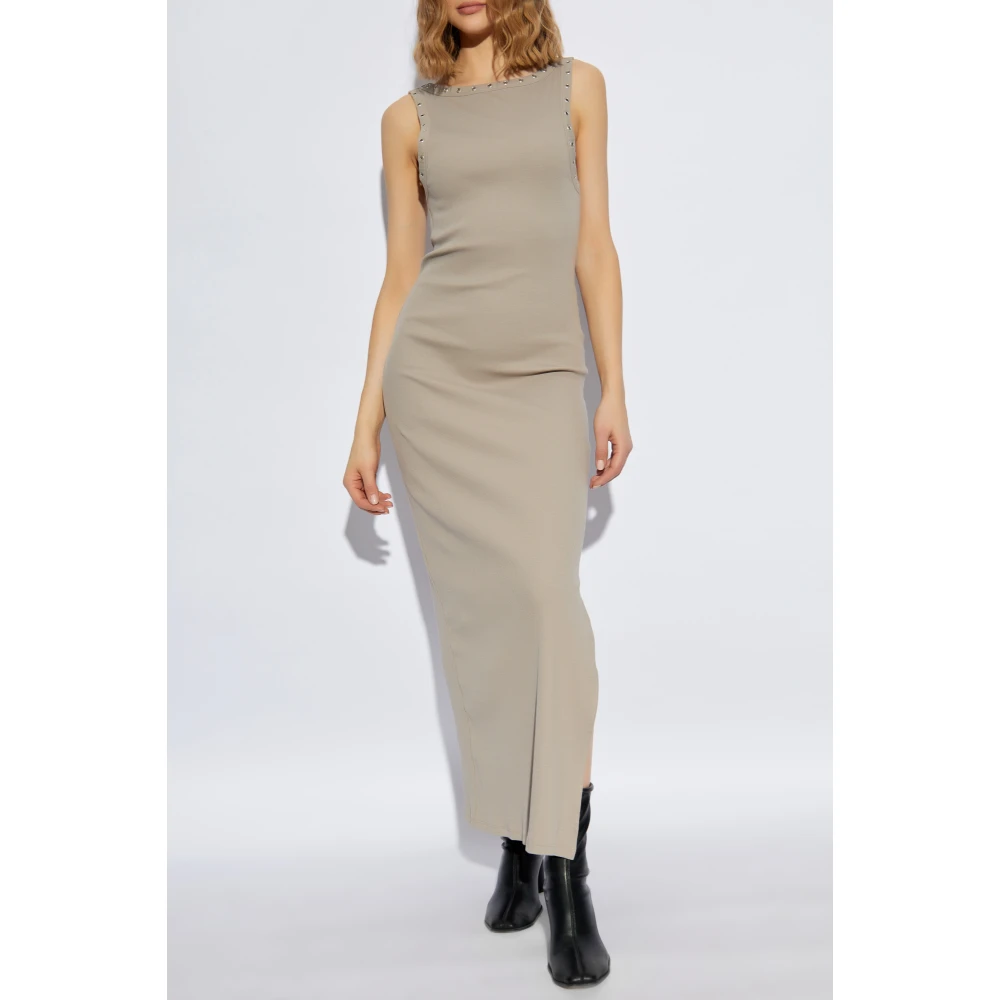Gestuz Ribjurk Beige Dames