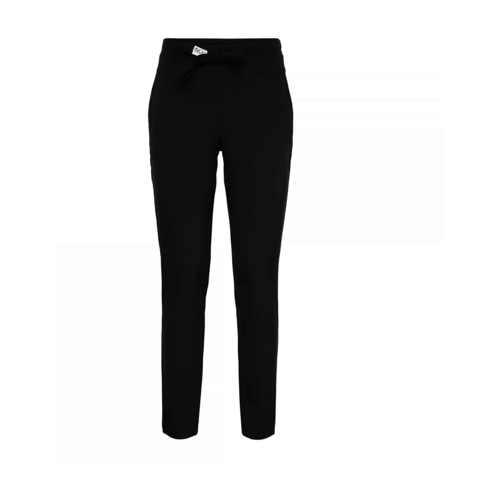 &Co Woman Slim Fit Broek Black Dames