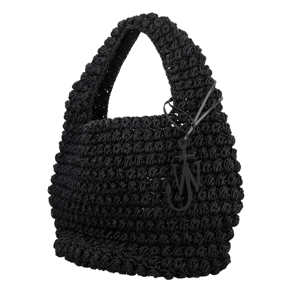 JW Anderson Popcorn Mandje Tas Black Dames