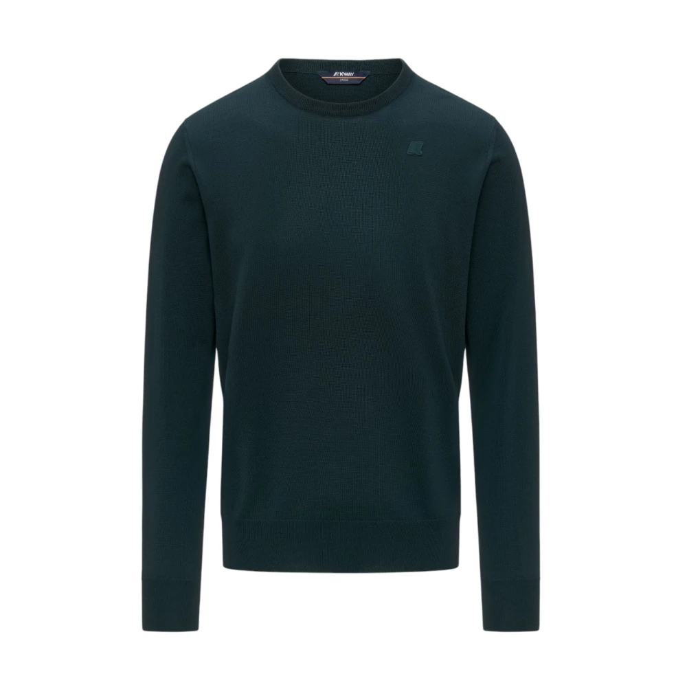 K-Way Uomo Verde - Sebastien Sweater - Knitwear - L - Immagine 4