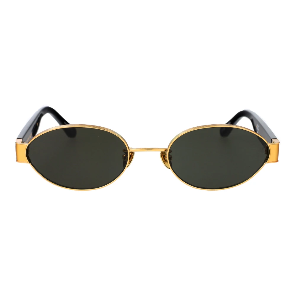 Linda Farrow Black Sunglasses, Female, 53 Mm, Sadie Sunglasses For A Stylish Look