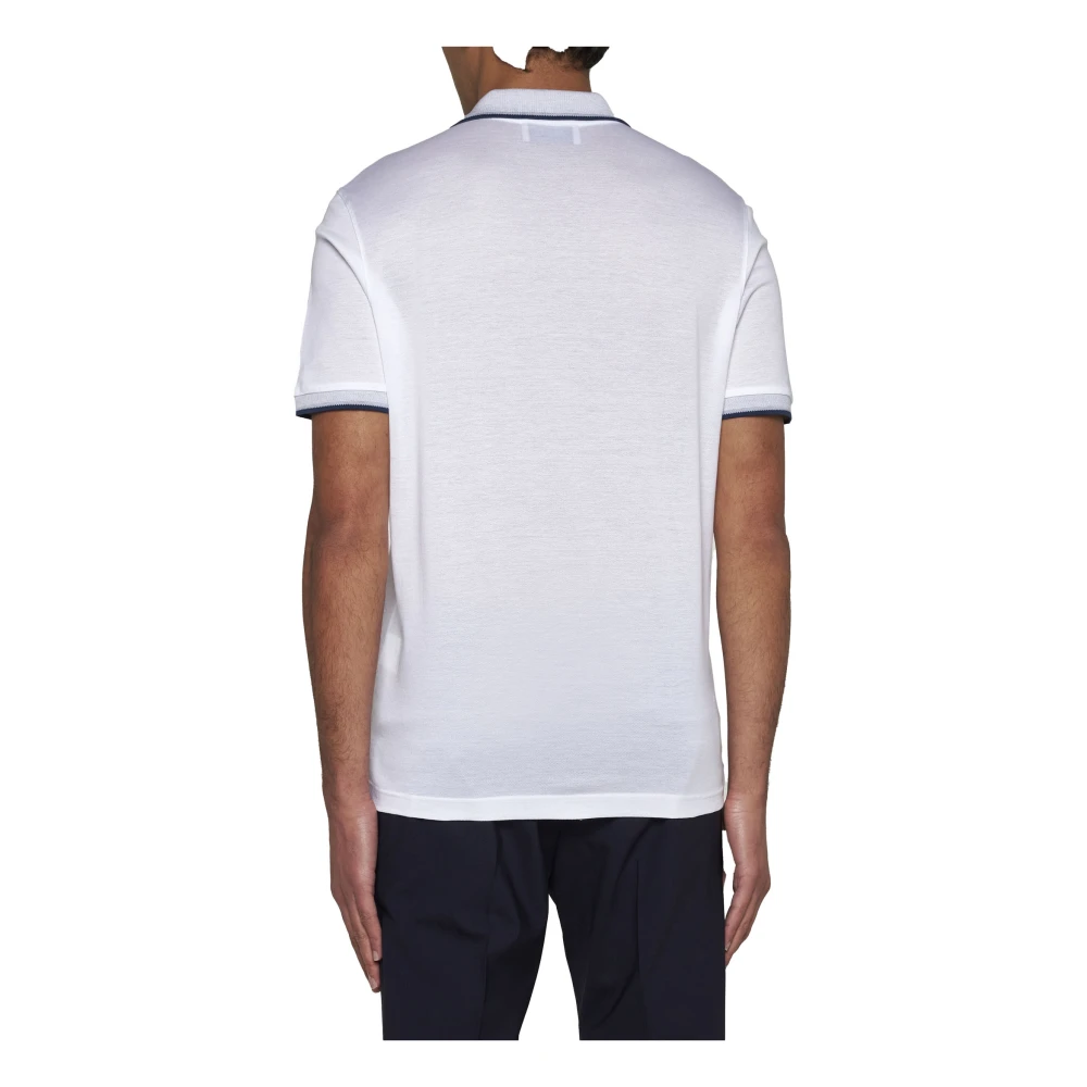 D4.0 Witte T-shirts en Polos White Heren