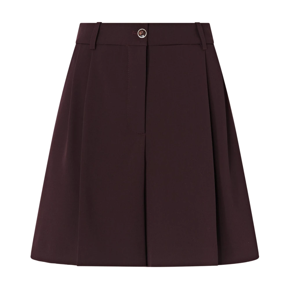 Pinko Brown Short Shorts - Female - Short Shorts - M - Shorts