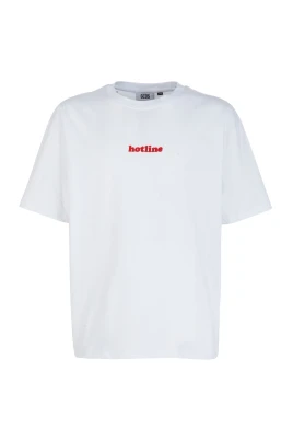 Hotline Embroidered T-Shirt